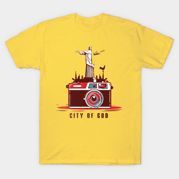 City of God Cult Movie T-Shirt by TEEWEB